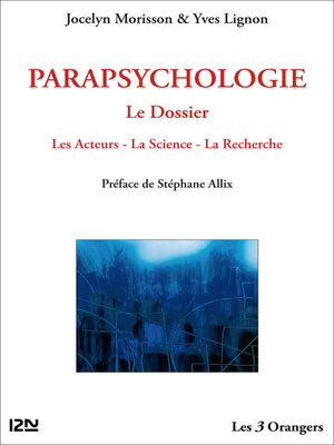 cover image of Parapsychologie